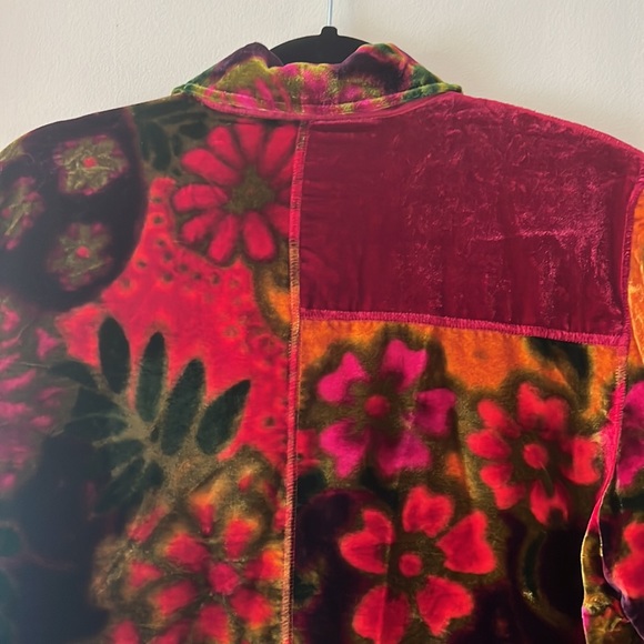 Cold Water Creek Velvet Jacket - Picture 2 of 7